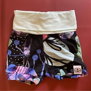 Fold over comfy shorts